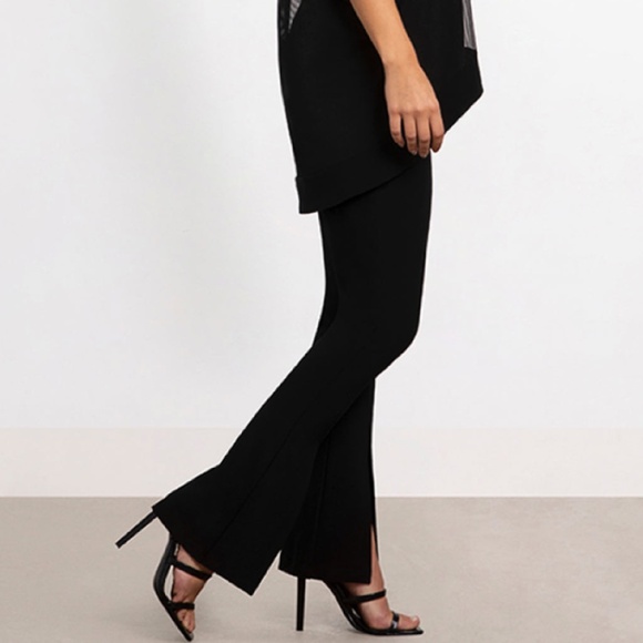 Sympli Boot Cut Slim Pant Size 6 Black - Picture 1 of 12